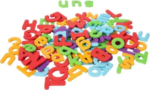 115 PCS Magnetic Letters and Numbers, Foam Alphabet Fridge Magnets for Classroom, ABC 123 Uppercase Lowercase Math for Preschool Kids, Educational Learning Toy Set for Toddlers