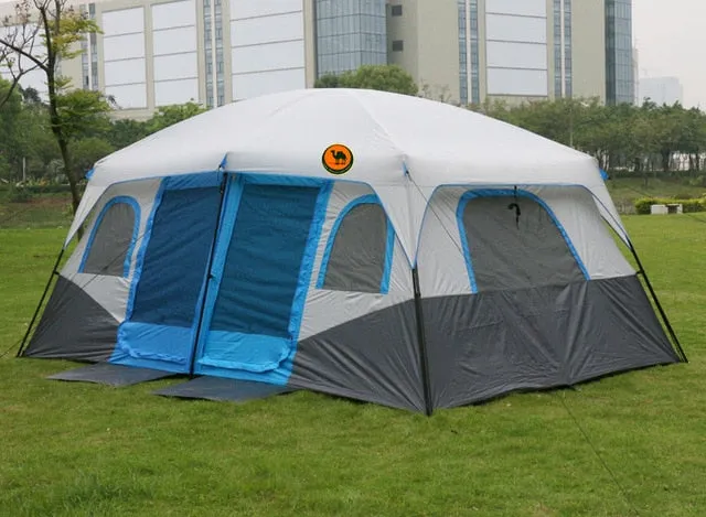 12 Bedrooms quality 6 tent people large camping outdoor family travel high 2 10 8 big Detailed space pattern New Optimized
