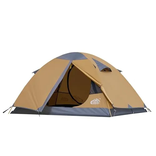 2 Person Backpacking Tent,Waterproof Windproof 2 Person Tent