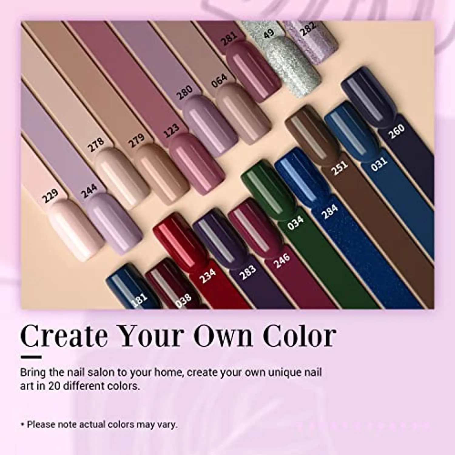 20 Colors Dip Powder Nail Kit Starter, AZUREBEAUTY Nude Plum Mauve Brown Nail Dipping Powder Liquid Set with Base/Top Coat for French Nails Art Manicure DIY Salon Home Gift