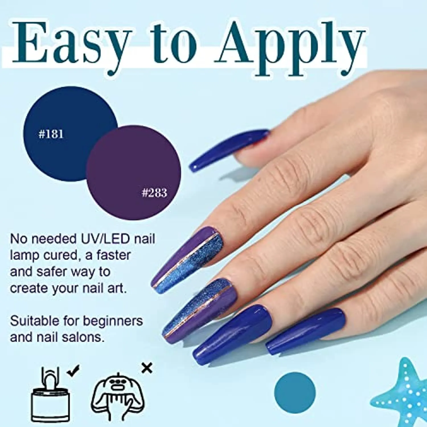20 Colors Dip Powder Nail Kit Starter, AZUREBEAUTY Nude Plum Mauve Brown Nail Dipping Powder Liquid Set with Base/Top Coat for French Nails Art Manicure DIY Salon Home Gift