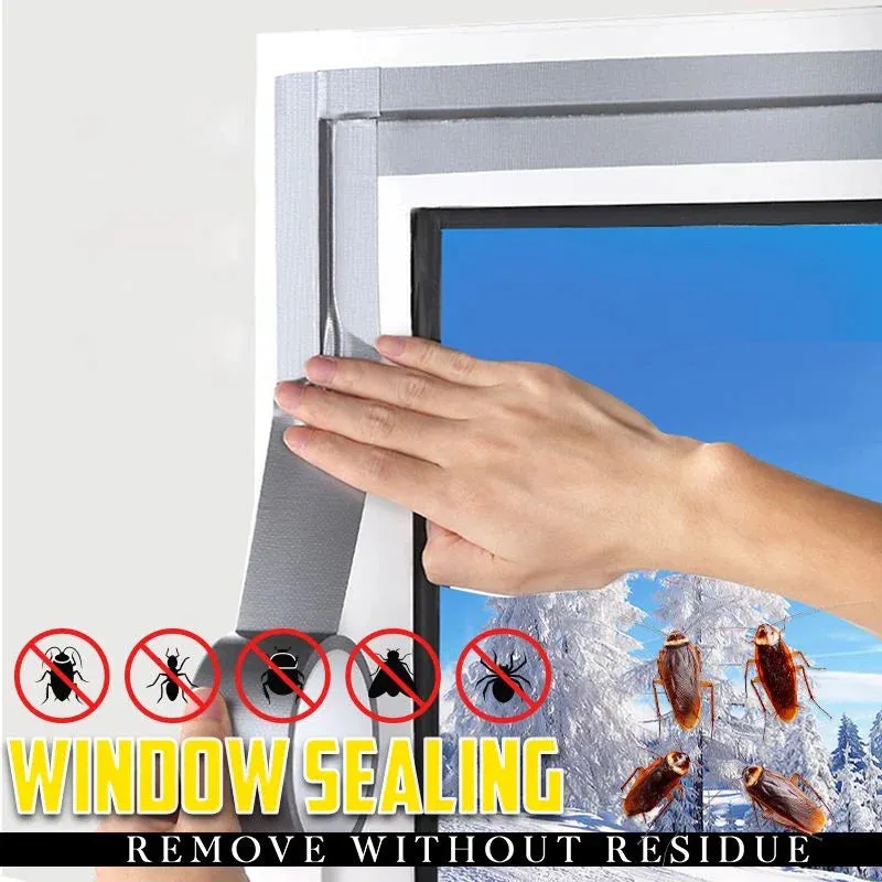 20 Meters All-purpose Sealing Tape Stove Sealing Tape Window Sealing Tape Door and Window Windproof and Waterproof Strip Sound Insulation