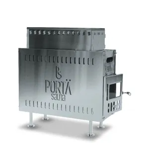 430 Stainless Steel Wood Burning Stove with Rock Box
