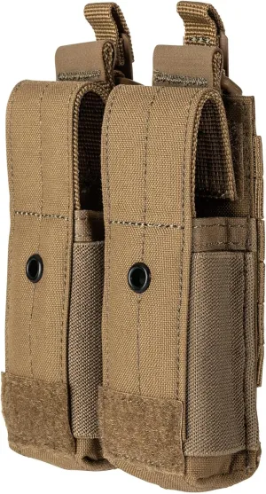 5.11 Flex Pistol Double Mag Cover Tactical Pouch MOLLE, Style 56678, Kangaroo