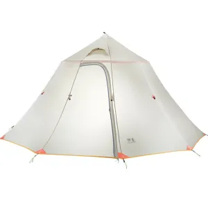 6 Tent Ultralight Silicone Camping 5000mm Large Persons space Multi-functional Family VIP offer Outdoor Tent Pyramid 20D Index Waterproof