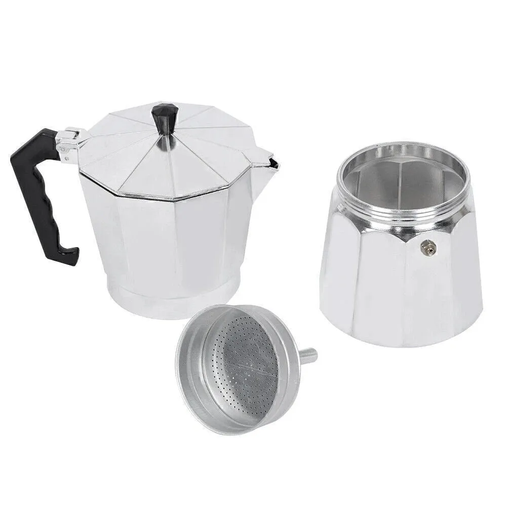 600ML Espresso Coffee Latte Pot Stove Top Italian Coffee Maker Moka Pot