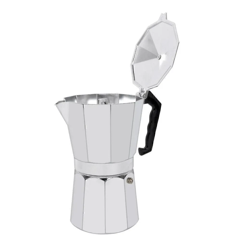 600ML Espresso Coffee Latte Pot Stove Top Italian Coffee Maker Moka Pot