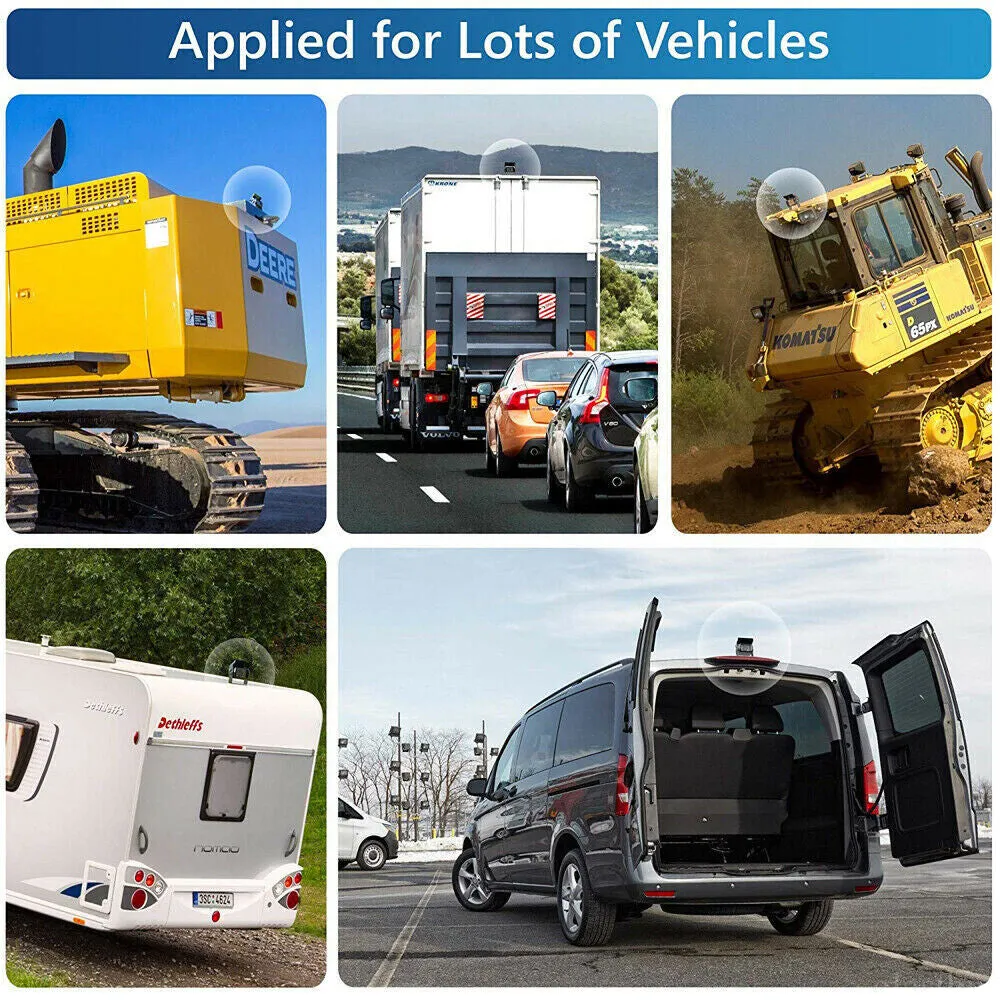 7'' Waterproof Monitor Reversing  Kit For Truck Caravan-NT_Metro