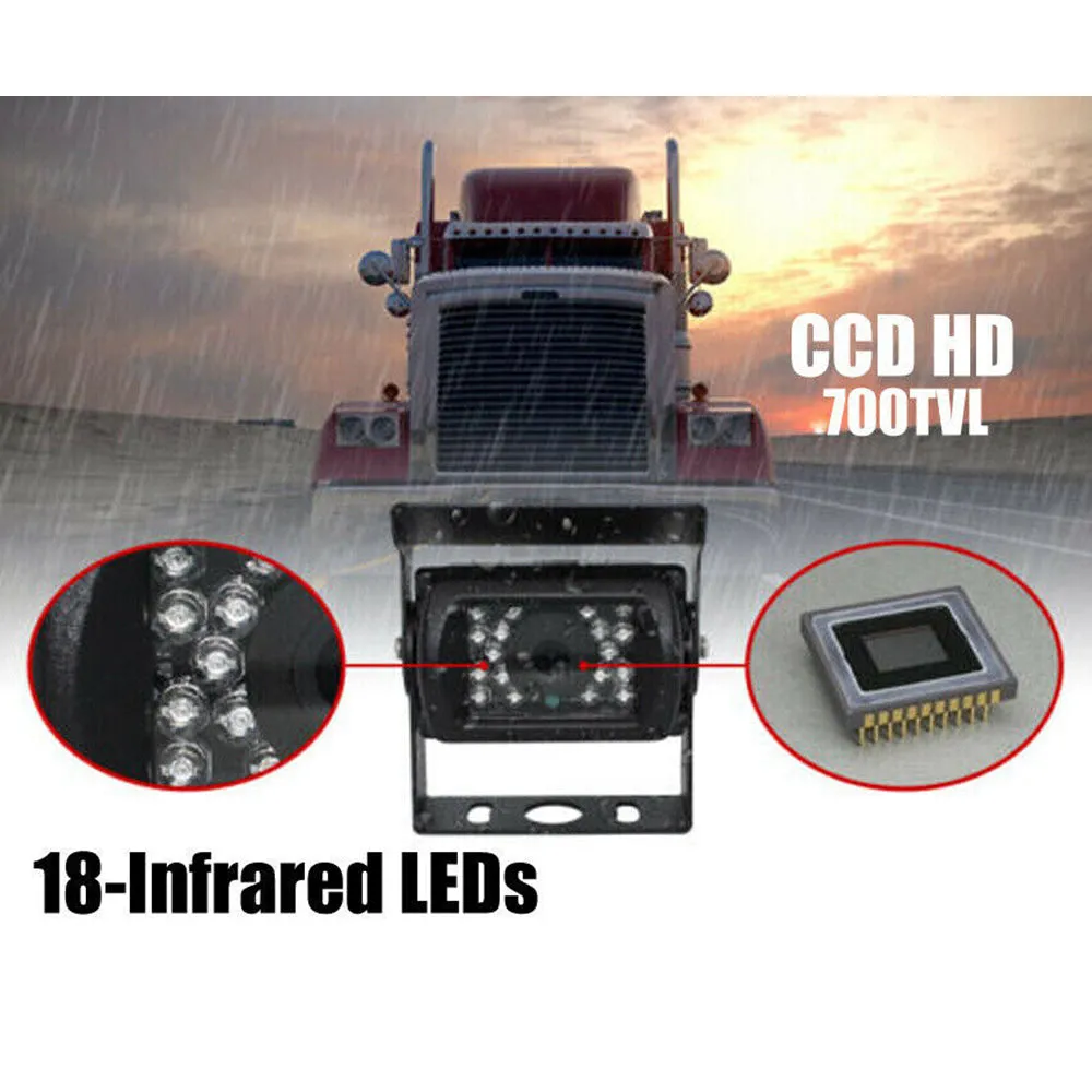 7'' Waterproof Monitor Reversing  Kit For Truck Caravan-SA_Metro