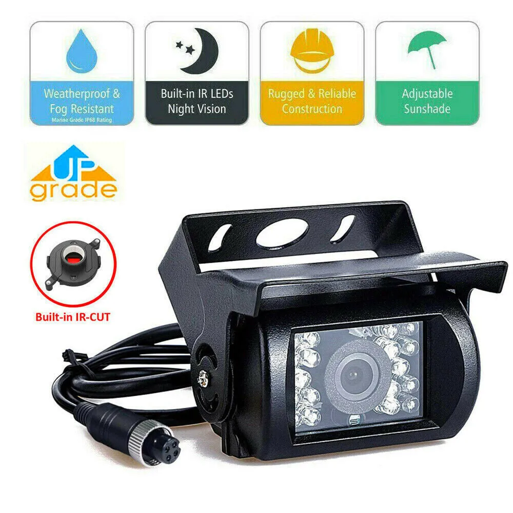 7'' Waterproof Monitor Reversing  Kit For Truck Caravan-SA_Metro