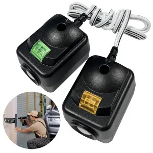 820CB Garage Door Sensor, 2025 Door Sensor Safety Sensor Kit Compatible with Chamberlain Liftmaster Sears Craftsman Garage Door Openers Made After 1997, Replacement for 41A5034 G801CB-P 041-0136