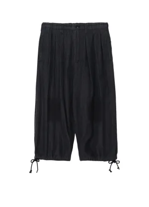 8OZ DENIM   DUNGAREE BALLOON PANTS