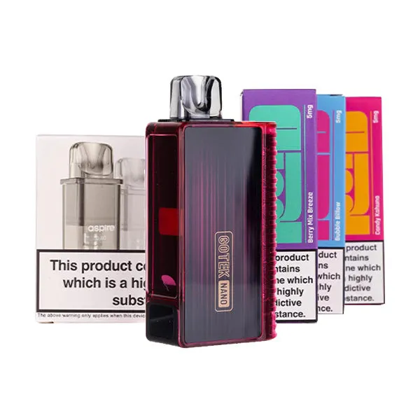Aspire Gotek Nano Pod Kit Bundle