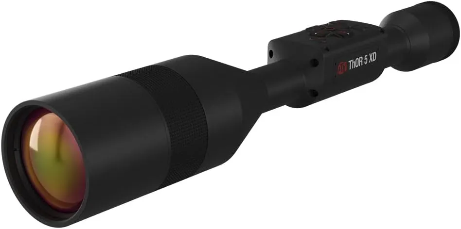 ATN Thor 5 XD 1280 Thermal Scope, 1280x1024 Resolution, 12 Micron Sensor | Magnification | HD Video, Wi-Fi, Smooth Zoom | with Garmin Xero C1 Pro Chronograph | Exclusive Signature Series Kit