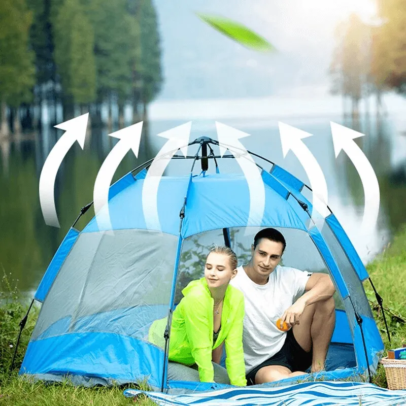 AURORA - Pop Up Tent PU 3000mm 3-5 People