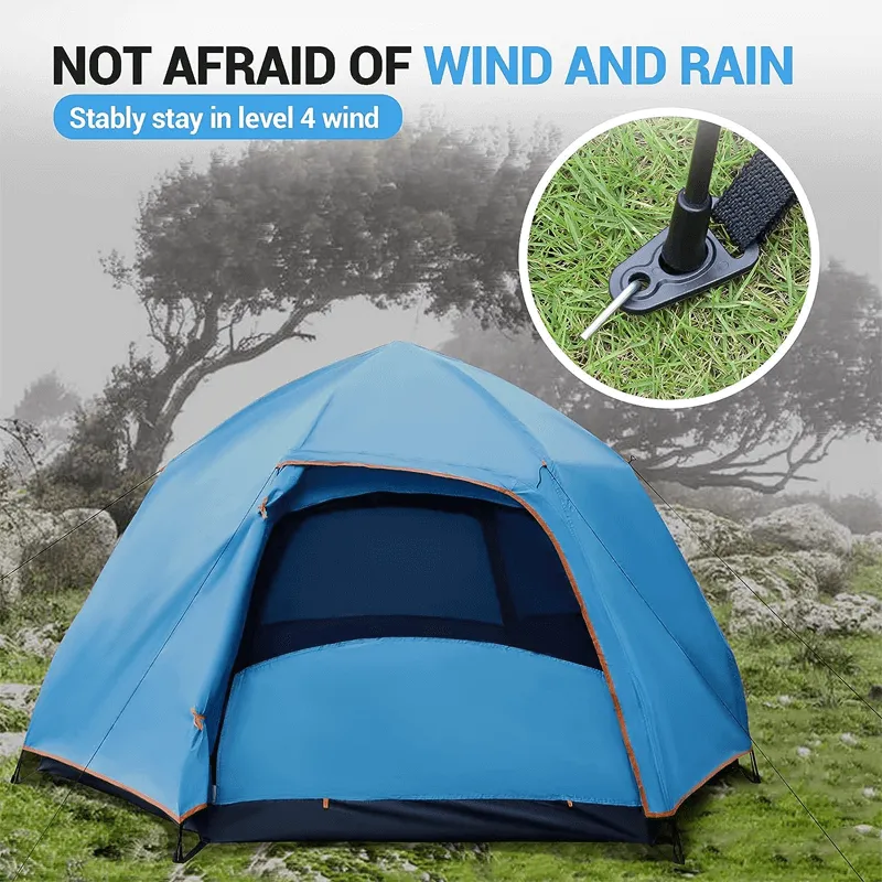 AURORA - Pop Up Tent PU 3000mm 3-5 People