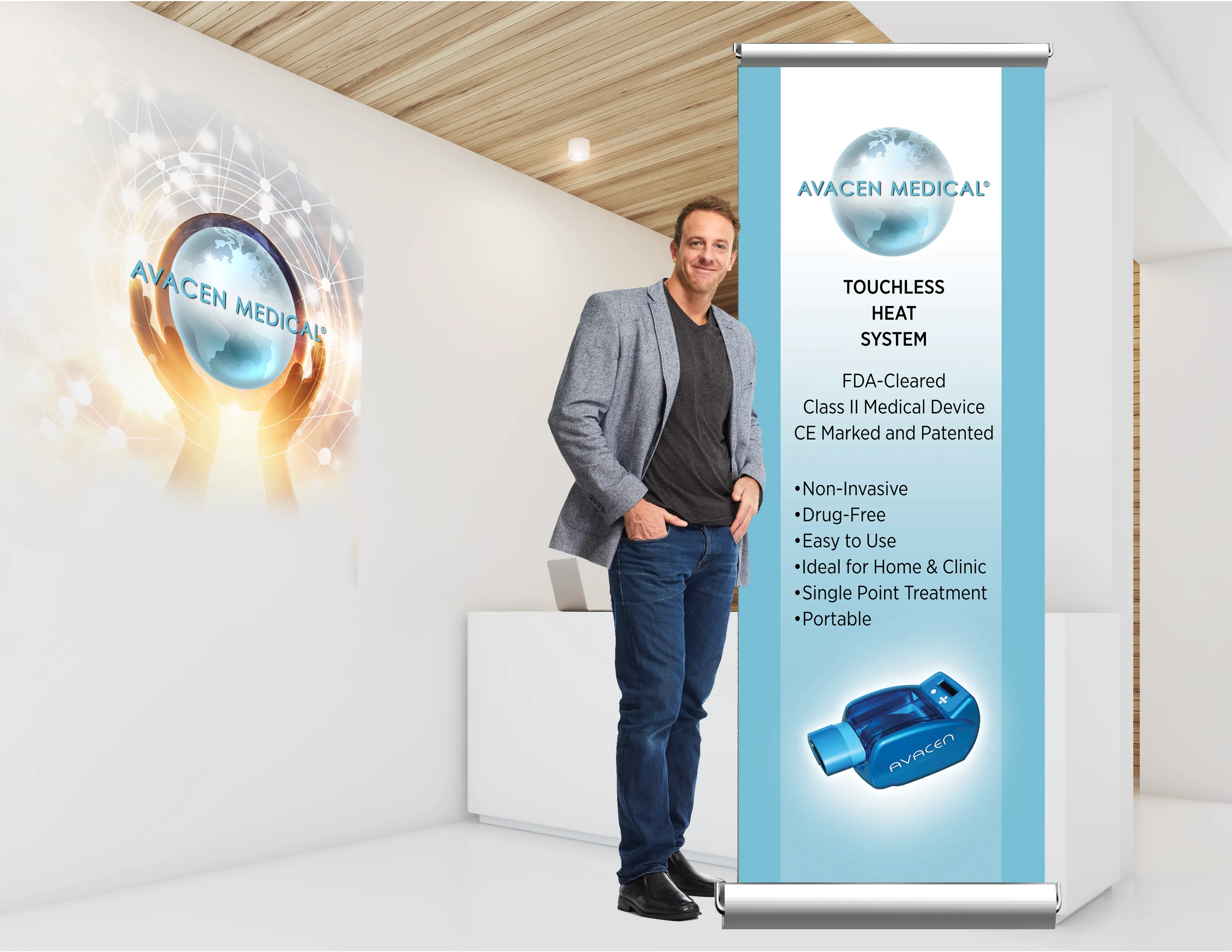 AVACEN Medical Vertical Display