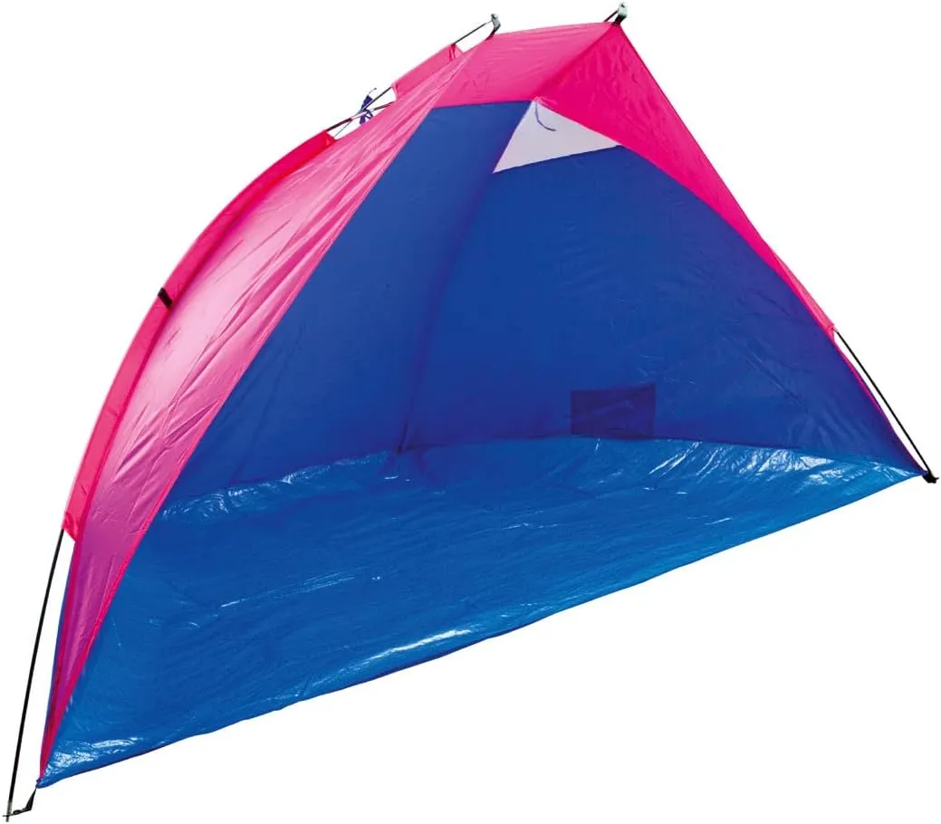 Beach Shelter Tent – Blue/Pink, 270 x 120 x 120 cm