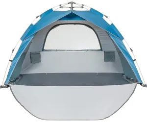 Beach Sun Shade Pop Up,Easy Pop Up Sun Shelter,Floor-Less Instant Beach Tent
