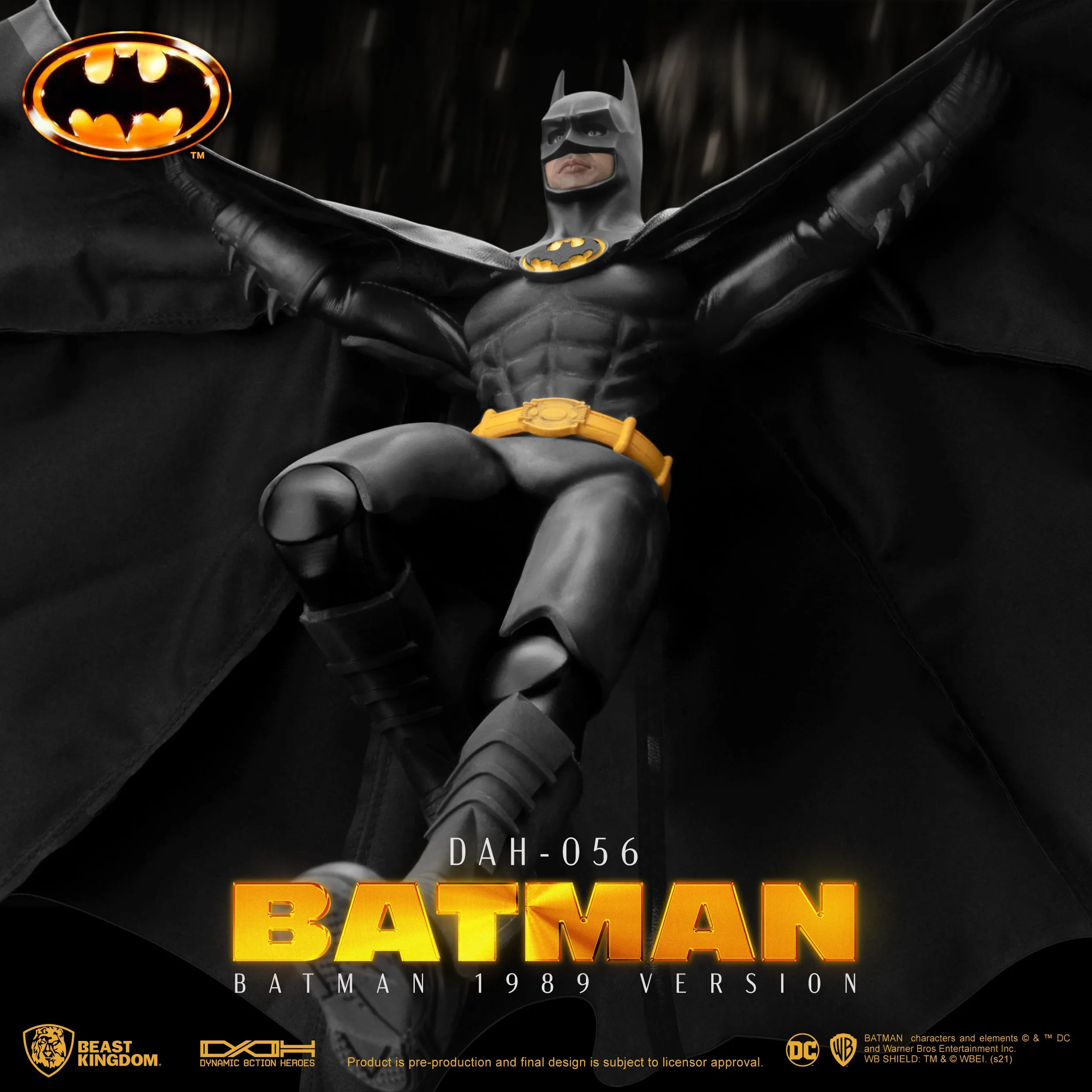 Beast Kingdom DAH-056 Batman 1989: Batman Dynamic 8ction Heroes Action Figure