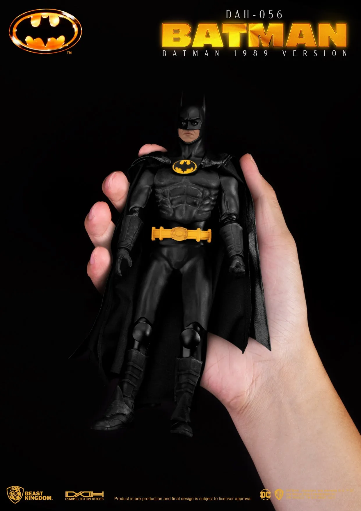 Beast Kingdom DAH-056 Batman 1989: Batman Dynamic 8ction Heroes Action Figure