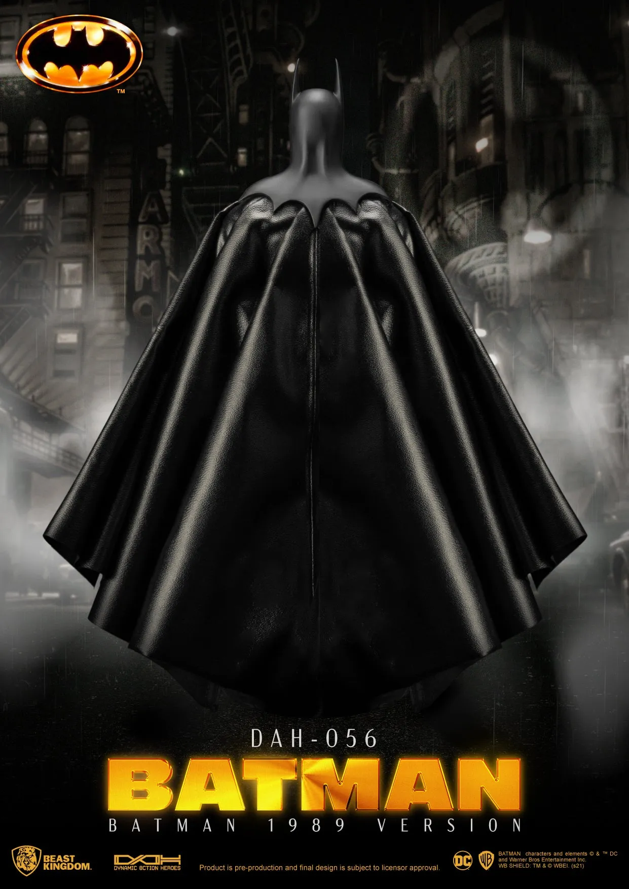 Beast Kingdom DAH-056 Batman 1989: Batman Dynamic 8ction Heroes Action Figure