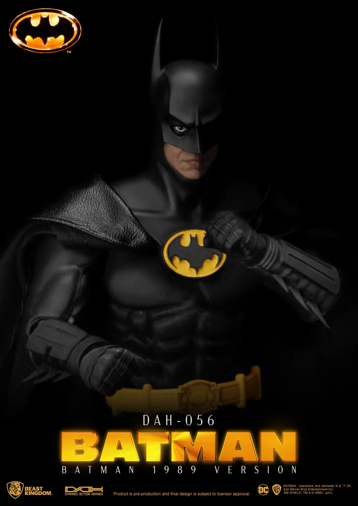 Beast Kingdom DAH-056 Batman 1989: Batman Dynamic 8ction Heroes Action Figure
