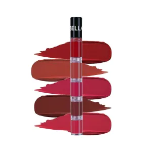 BELLA & VITA HIGH FIVE 5-IN-1 LIQUID LIPSTICK | Intense Moisturisation | Long Lasting Lip Color | Enriched with Vitamin E | Travel Friendly | SPICE GIRL | 4.3 ml