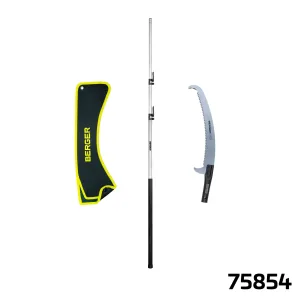 BERGER ARBORAPID ALLOY TELESCOPIC POLE SAW KIT 4.65m