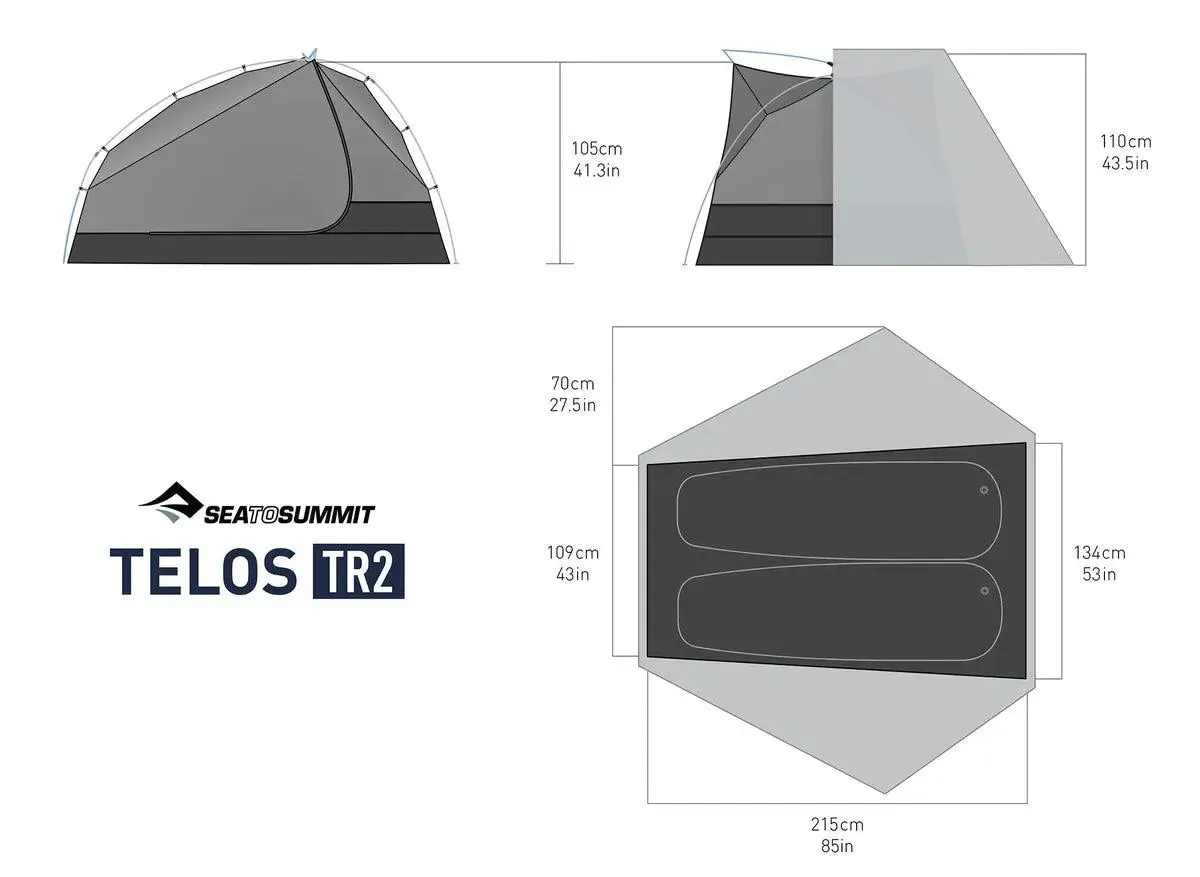 Best variety - TR2 Summit Tent Freestanding Telos Affordable delivery Sea | Two Person Bikepacking to