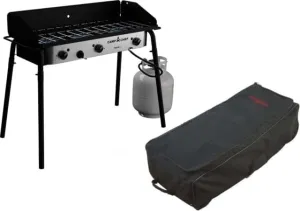 Camp Chef Tahoe 16-3-Burner Gas Stove - Perfect for Big Outdoor Cooking Jobs - 30,000 BTU Burners - 608 Sq In Cooking Space - 3-Burner Propane Stove