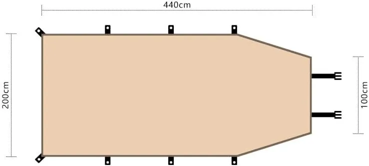 Camper Shade Awning Canopy with Complete Kits for Chevrolet Cruze/Express/Orlando/Silverado/Suburban/Tahoe, Waterproof UV Protection, Easy Set Up, Ultra-Durable Camping Tent
