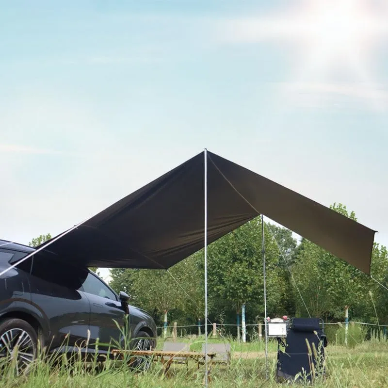 Camper Shade Awning Canopy with Complete Kits for Hyundai i40/Ioniq/ix20/ix35/Matrix/Terracan/Trajet, Waterproof UV Protection, Easy Set Up, Ultra-Durable Camping Tent
