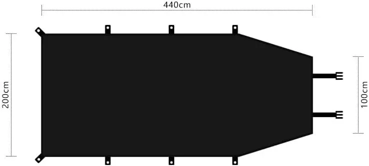Camper Shade Awning Canopy with Complete Kits for Hyundai i40/Ioniq/ix20/ix35/Matrix/Terracan/Trajet, Waterproof UV Protection, Easy Set Up, Ultra-Durable Camping Tent