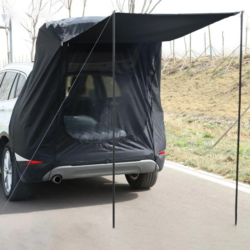 Camper Shade Awning Canopy with Complete Kits for Opel Grandland X/Insignia/Karl/Mokka/Movano/Rocks-e/Vivaro, Waterproof UV Protection, Easy Set Up, Ultra-Durable Camping Tent