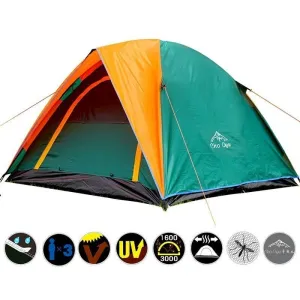 Camping Awning Tent Futuristic Waterproof Outdoor 200x180x140cm Efficient shipping Layer Door for Person With Double Fishing Tent Party Camping Double 3-4