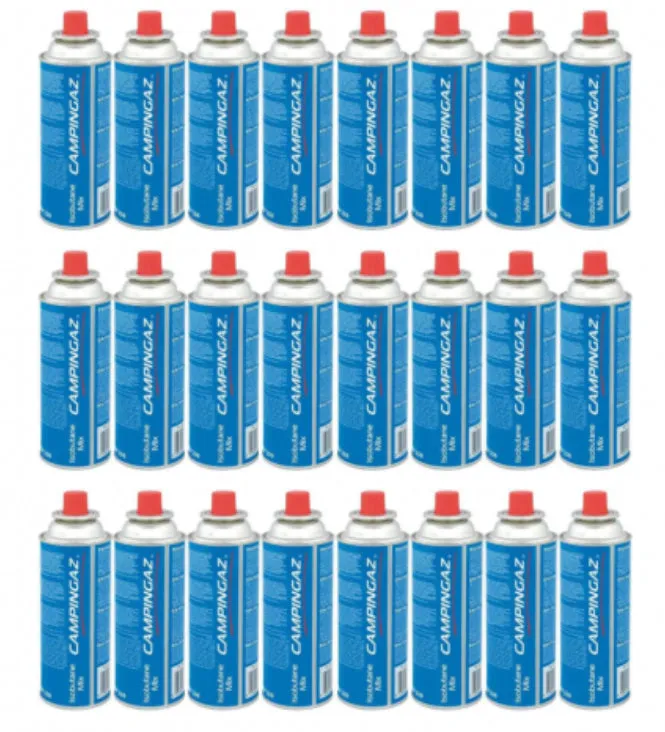 Campingaz 24 x CP250 cartridges for use with Portable Gas Stoves.