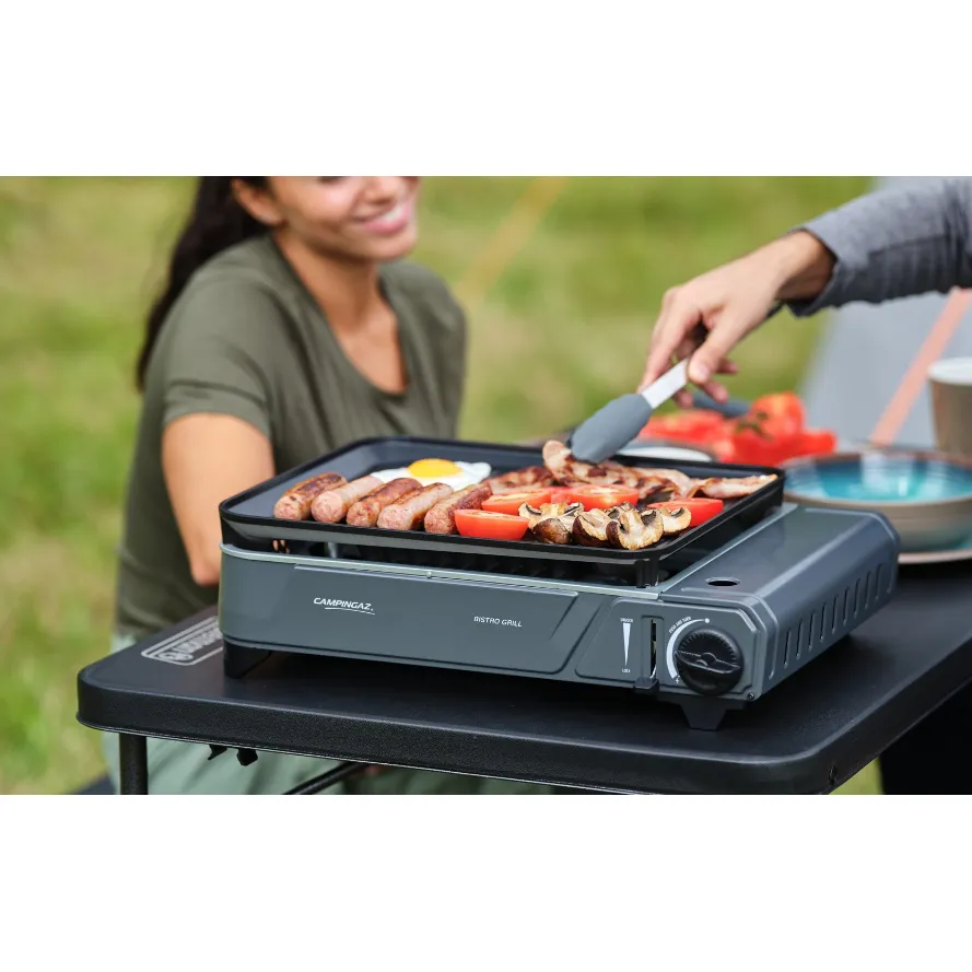 Campingaz Bistro Grill Single Tube Burner Portable Camping Gas Grill