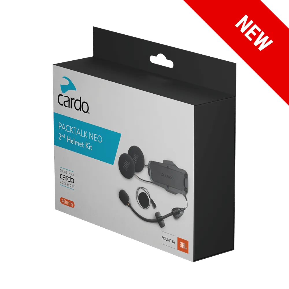 Cardo Packtalk Neo - 2nd Helmet Kit JBL