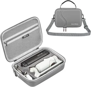 Carrying Case for Insta360 Flow Pro / Insta360 Flow, Hard Shell Bag Travel Case for Insta360 Flow Creator Kit/Pro Tripod Kit AI-Powered Smartphone Stabilizer Gimbal Accessories