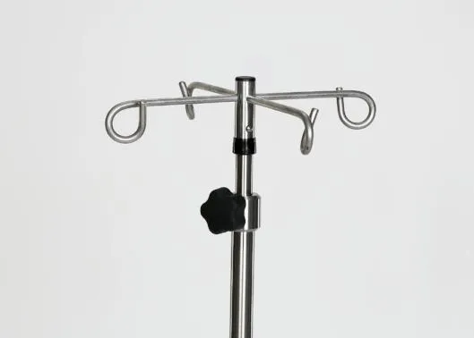 Chrome 5-leg IV Pole