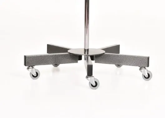 Chrome 5-leg IV Pole