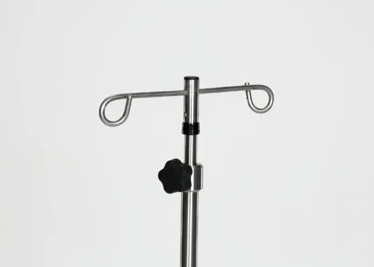 Chrome 5-leg IV Pole
