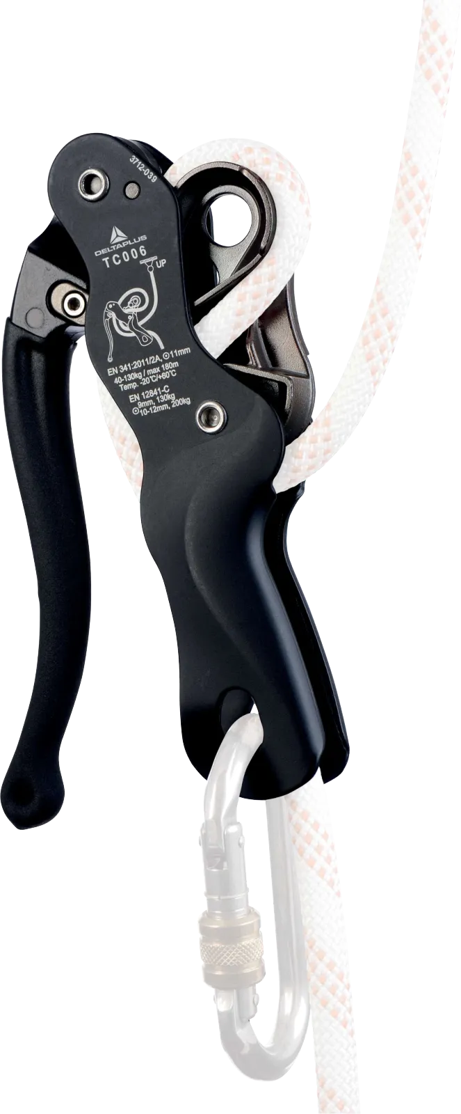Delta Plus DESCORD TC006 Self-Locking Rope Descender – Anti-Panic System