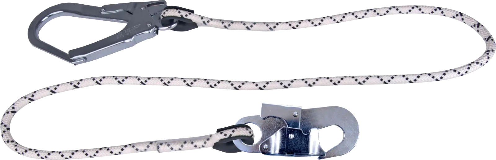 Delta Plus LO047150AD Braided Rope Lanyard with Large Opening Connector – Versatile Safety Solution