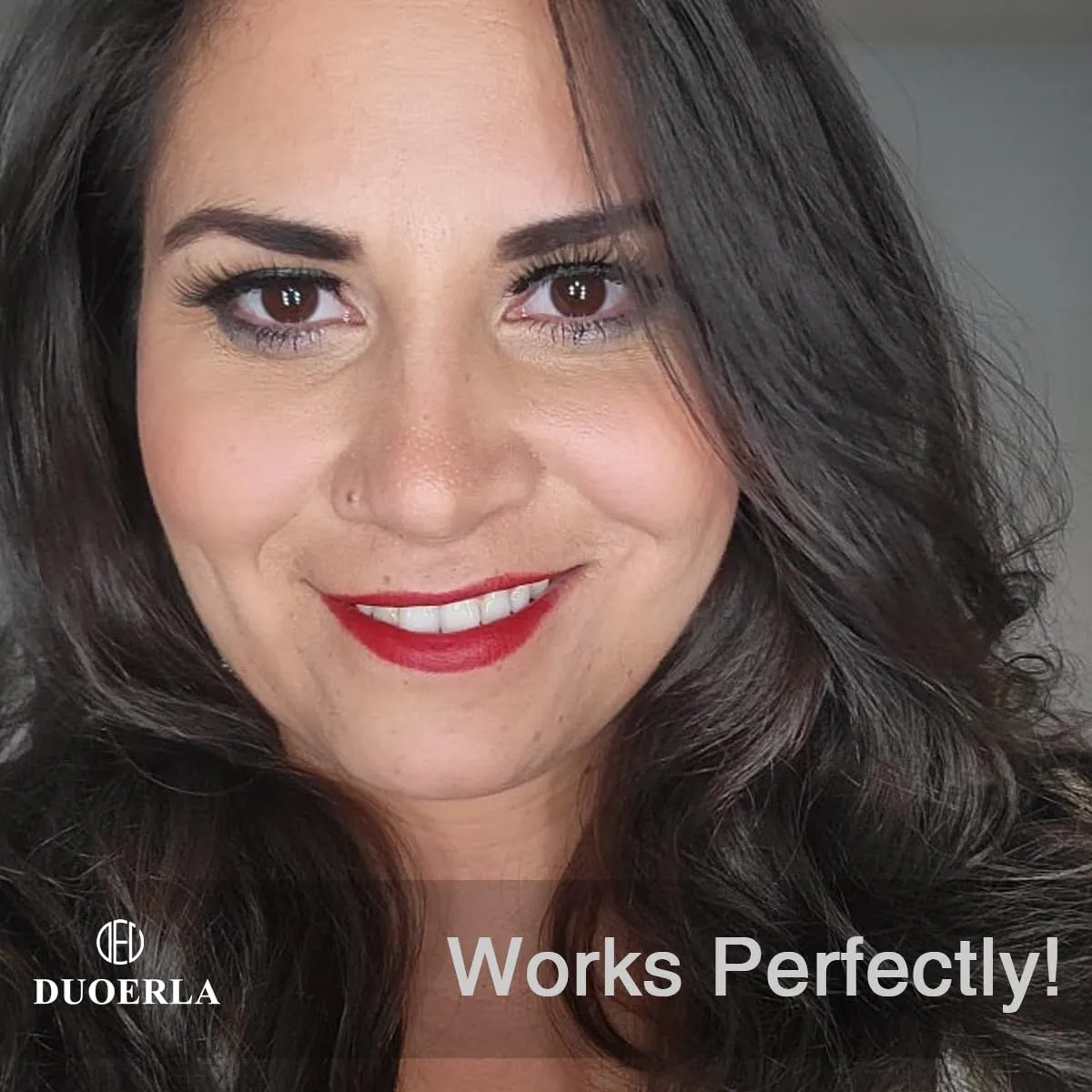 DUOERLA Magnetic Eyelashes - 7 Pairs 3D Medium Magnetic Lashes - 2 Tubes of Liner - Upgraded Natural Look, Long Lasting, Waterproof, Reusable Fake Eyelashes with Applicator - Easy to Apply
