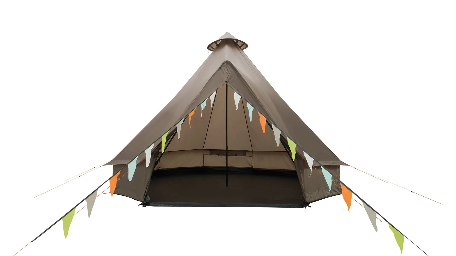 Easy Camp Vaulen Tipi Tent Dark Sand 7 Person