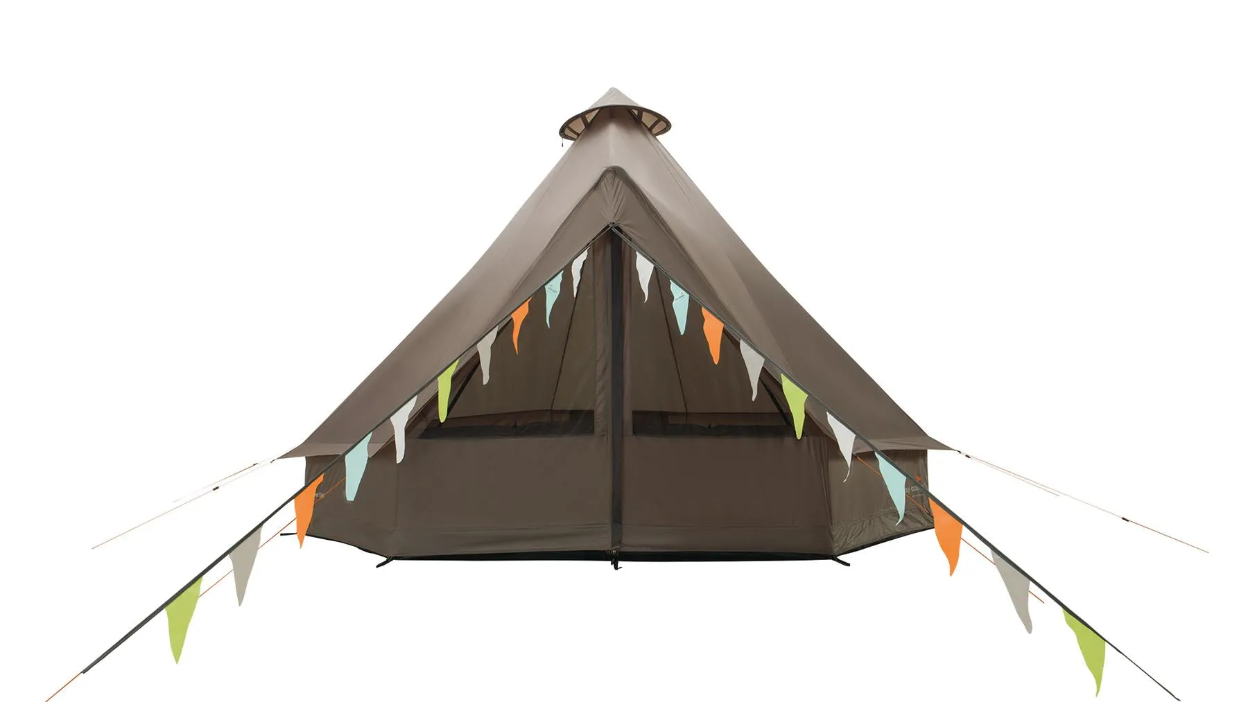 Easy Camp Vaulen Tipi Tent Dark Sand 7 Person