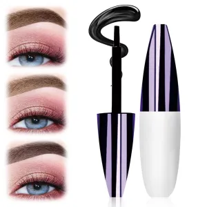 Easy Peel-Off Eyebrow Gel, 2025 New Tattoo Eyebrow Gel Easy Peel Off for Women, Upgrade Eyebrow Tattoo Peel Off, Transfer-proof Eyebrow Gels Waterproof for All Skin Types (#02)