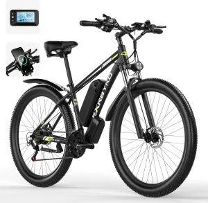 Electric Bike for Adults, 29" 1500W Peak Max 36MPH 840WH Electric Mountain Bike, 80 Miles Ebike 21-Speed Gears, IP7 Waterproof E Bicycle E Bike for Commuter